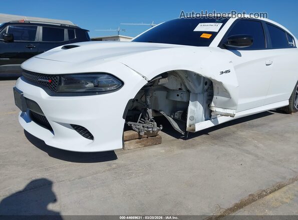 2C3CDXCT2PH599218 2023 DODGE CHARGER White Դիմացի տեսք