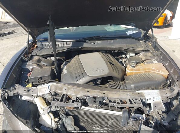 2C3CDXCT3JH213140 2018 DODGE CHARGER Gray Rear view