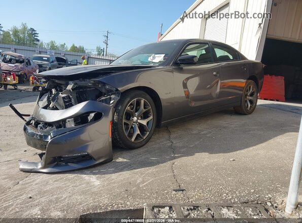 2C3CDXCT3JH213140 2018 DODGE CHARGER Gray Front left