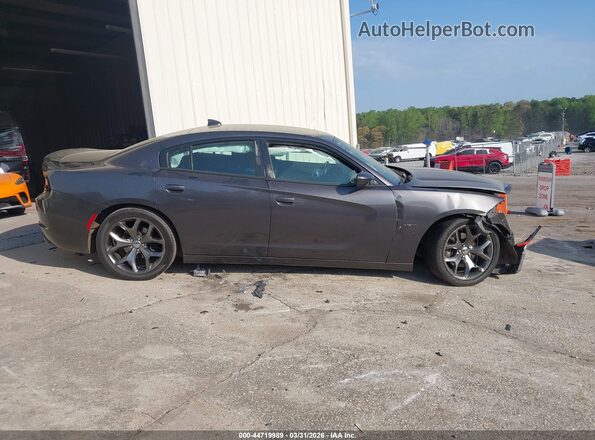 2C3CDXCT3JH213140 2018 DODGE CHARGER Gray Instrument cluster view