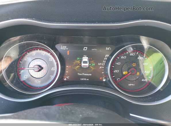 2C3CDXCT4HH602962 2017 DODGE CHARGER Черный Вид задних сидений