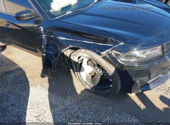 2C3CDXCT4HH602962 2017 DODGE CHARGER Черный Вид спереди
