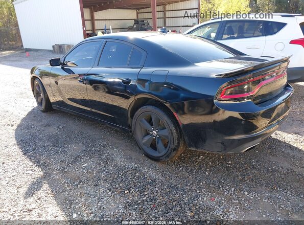 2C3CDXCT4HH602962 2017 DODGE CHARGER Черный Задняя левая четверть