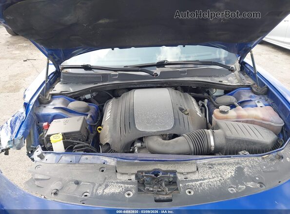 2C3CDXCT4MH625460 2021 DODGE CHARGER Blue Հետևի տեսք