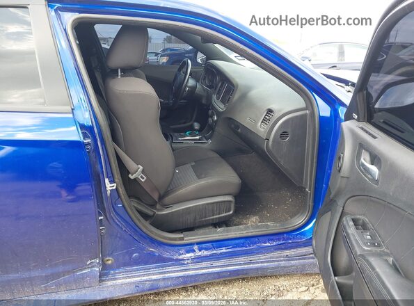 2C3CDXCT4MH625460 2021 DODGE CHARGER Blue Սալոնի դիմացի տեսք
