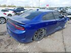 2021 Dodge Charger R/t Rwd Blue vin: 2C3CDXCT4MH625460