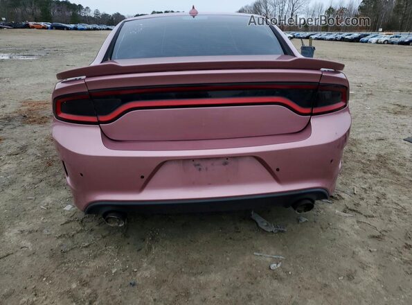 2C3CDXCT5GH222558 2016 DODGE CHARGER Розовый Вид сзади