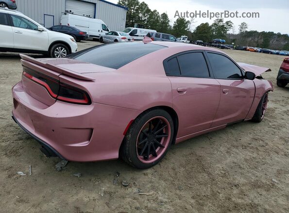 2C3CDXCT5GH222558 2016 DODGE CHARGER Розовый Задняя правая четверть