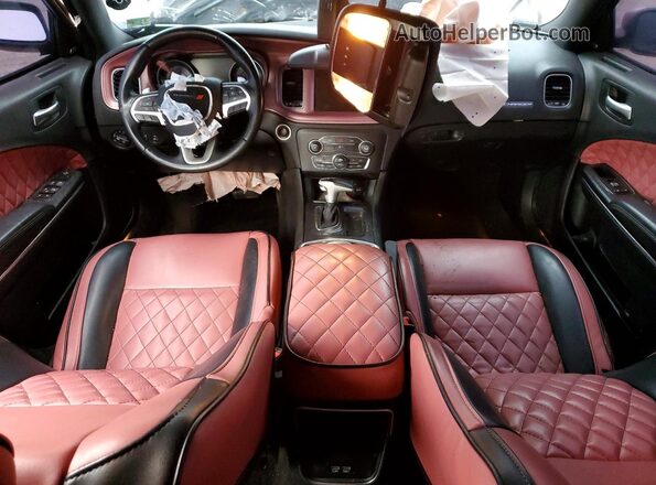 2C3CDXCT5GH222558 2016 DODGE CHARGER Розовый Вид панели приборов