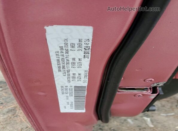 2C3CDXCT5GH222558 2016 DODGE CHARGER Розовый Вид наклейки с VIN-кодом