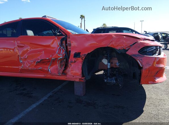 2C3CDXCT5PH505073 2023 DODGE CHARGER Orange Front view