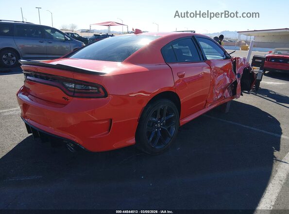 2C3CDXCT5PH505073 2023 DODGE CHARGER Orange Rear right