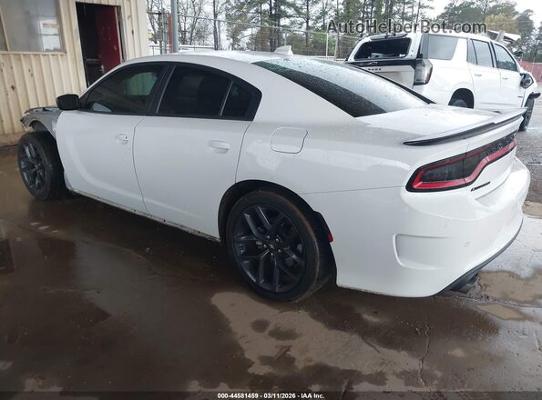 2C3CDXCT6MH575502 2021 DODGE CHARGER Белый Задняя левая четверть