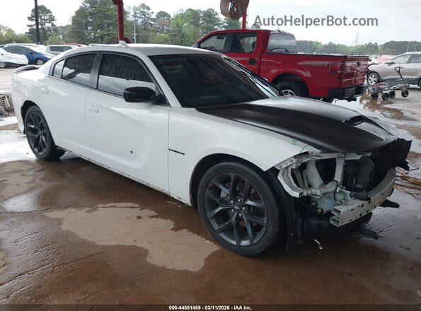 2C3CDXCT6MH575502 2021 DODGE CHARGER Белый Передняя правая четверть