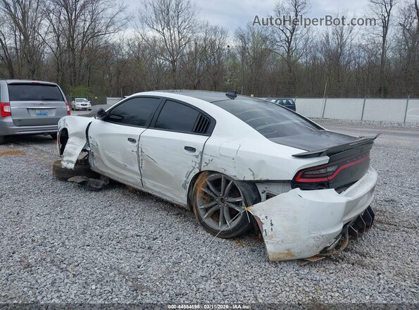2C3CDXCT7JH230166 2018 DODGE CHARGER Белый Задняя левая четверть