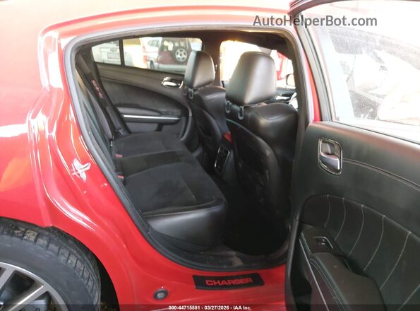 2C3CDXCT7MH640311 2021 DODGE CHARGER Red Widok naklejki z numerem VIN