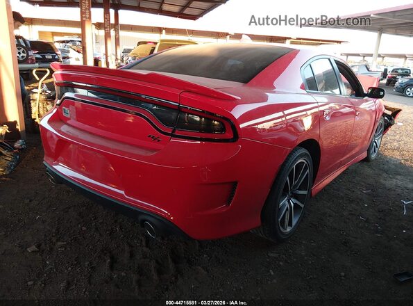 2C3CDXCT7MH640311 2021 DODGE CHARGER Red Tył prawy