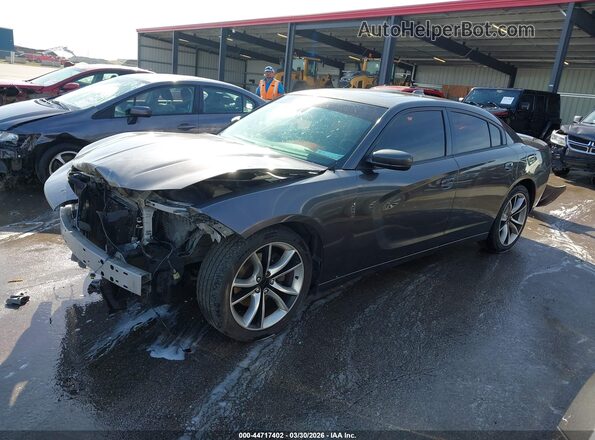 2C3CDXCT8GH347277 2016 DODGE CHARGER Серый Передняя левая четверть