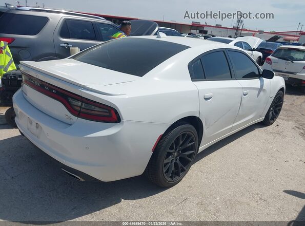 2C3CDXCT8JH145711 2018 DODGE CHARGER Белый Задняя правая четверть