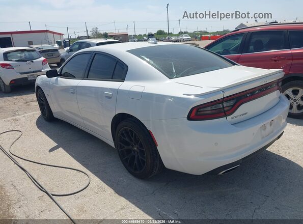 2C3CDXCT8JH145711 2018 DODGE CHARGER Белый Задняя левая четверть