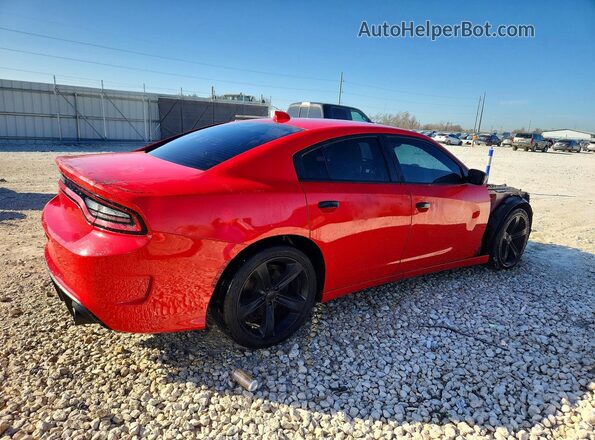 2C3CDXCT8JH234520 2018 DODGE CHARGER Red უკანა მარჯვენა