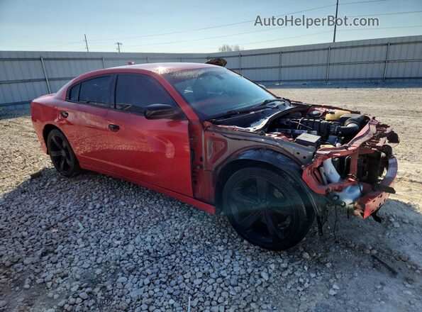 2C3CDXCT8JH234520 2018 DODGE CHARGER Red სალონის 360-გრადუსიანი ხედი