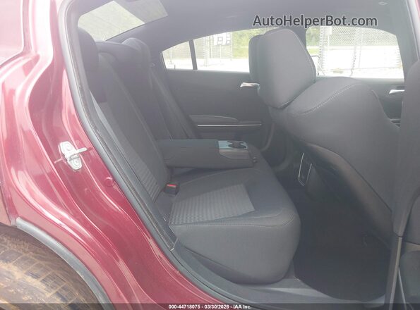 2C3CDXCT8KH526623 2019 DODGE CHARGER Maroon VIN կոդի պիտակի տեսք