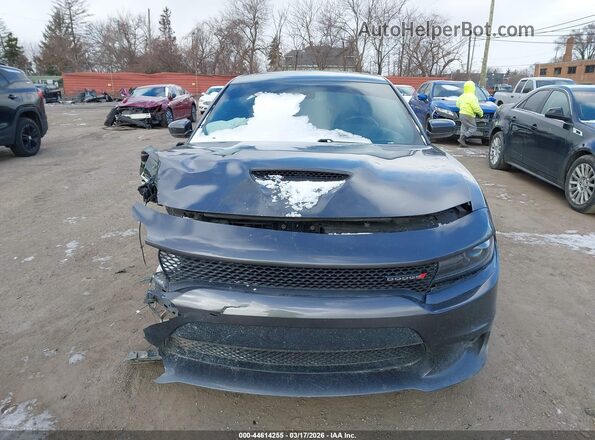 2C3CDXCT8MH584086 2021 DODGE CHARGER Gray Widok deski rozdzielczej
