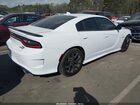 2022 Dodge Charger R/t White vin: 2C3CDXCT8NH153829