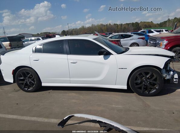 2C3CDXCT8NH153829 2022 DODGE CHARGER White 360 interior view