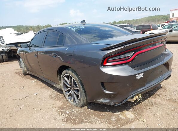 2C3CDXCT8PH604423 2023 DODGE CHARGER Gray Trasero izquierdo