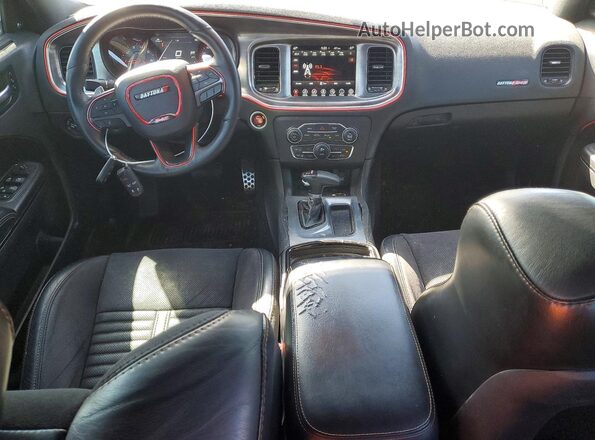 2C3CDXCT9HH628120 2017 DODGE CHARGER Black Вид панелі приладів