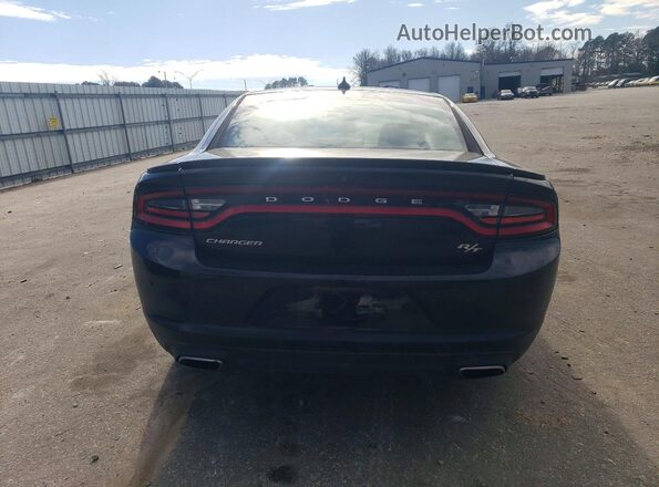 2C3CDXCT9JH114046 2018 DODGE CHARGER Черный Вид сзади