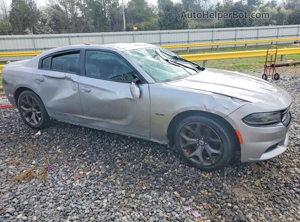 2C3CDXCT9JH233229 2018 DODGE CHARGER Silver Передня права чверть