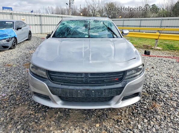 2C3CDXCT9JH233229 2018 DODGE CHARGER Silver Вид спереду