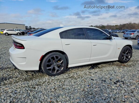 2C3CDXCTXKH757202 2019 DODGE CHARGER Белый Задняя правая четверть