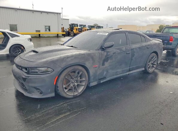 2C3CDXGJ0LH107496 2020 DODGE CHARGER Blue Przód lewy