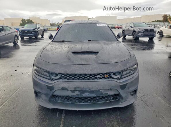2C3CDXGJ0LH107496 2020 DODGE CHARGER Blue Widok z przodu