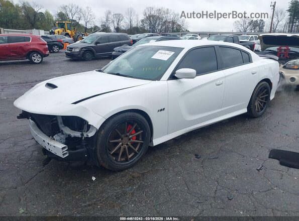 2C3CDXGJ1LH114618 2020 DODGE CHARGER Белый Передняя левая четверть