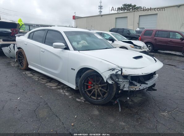 2C3CDXGJ1LH114618 2020 DODGE CHARGER Белый Передняя правая четверть