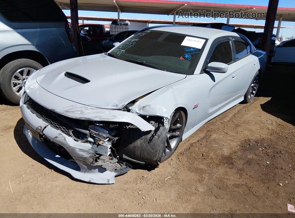 2C3CDXGJ1MH542013 2021 DODGE CHARGER Серый Передняя левая четверть