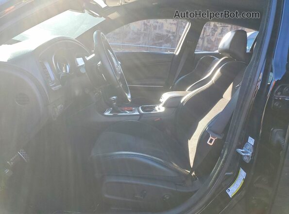 2C3CDXGJ2KH633899 2019 DODGE CHARGER Black Вид салону спереду