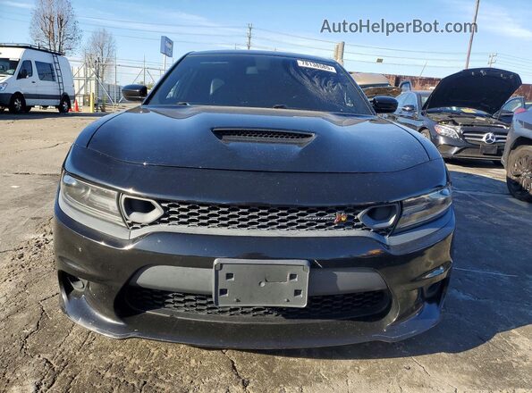 2C3CDXGJ2KH633899 2019 DODGE CHARGER Black Вид спереду
