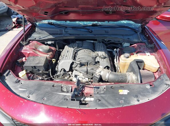 2C3CDXGJ3HH619003 2017 DODGE CHARGER Красный Вид сзади