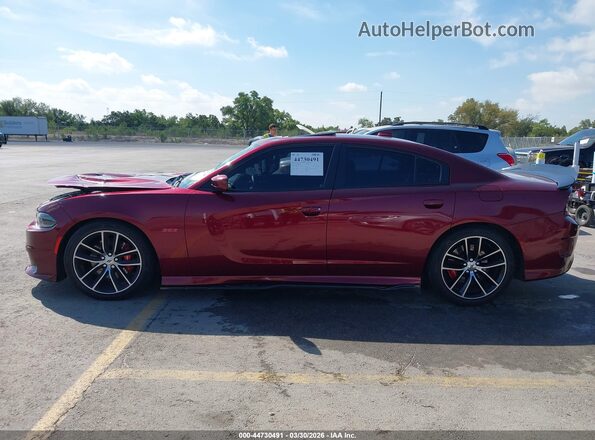 2C3CDXGJ3HH619003 2017 DODGE CHARGER Красный Панорамный вид салона 360°