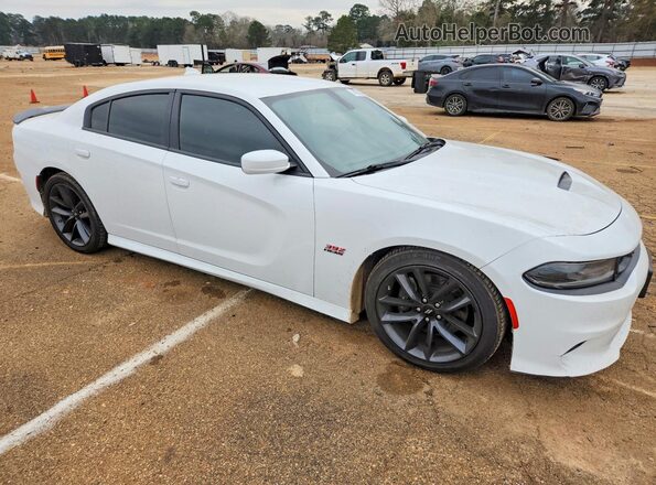 2C3CDXGJ3KH558842 2019 DODGE CHARGER White Առջևի աջ