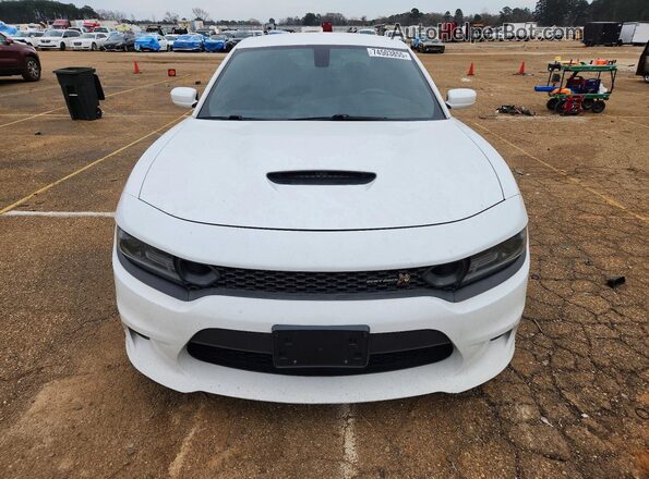 2C3CDXGJ3KH558842 2019 DODGE CHARGER White Դիմացի տեսք