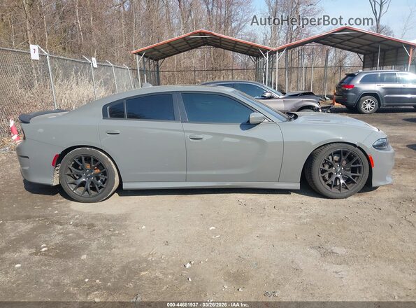 2C3CDXGJ4KH553679 2019 DODGE CHARGER Серый Панорамный вид салона 360°