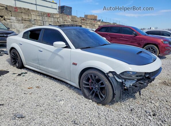 2C3CDXGJ4NH216904 2022 DODGE CHARGER White Przód prawy