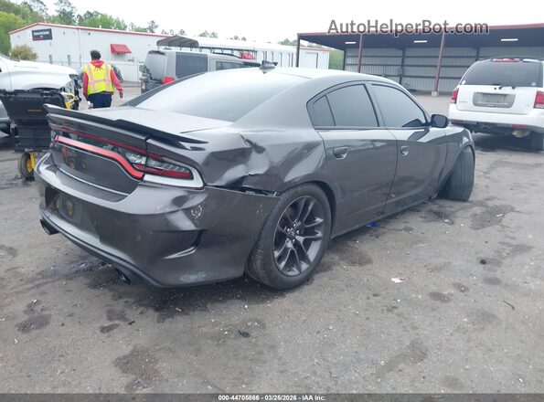 2C3CDXGJ4NH257646 2022 DODGE CHARGER Gray Задня права чверть